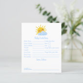 サンシャインクラウドベビーシャワー予測とアドバイス (スタンド正面)