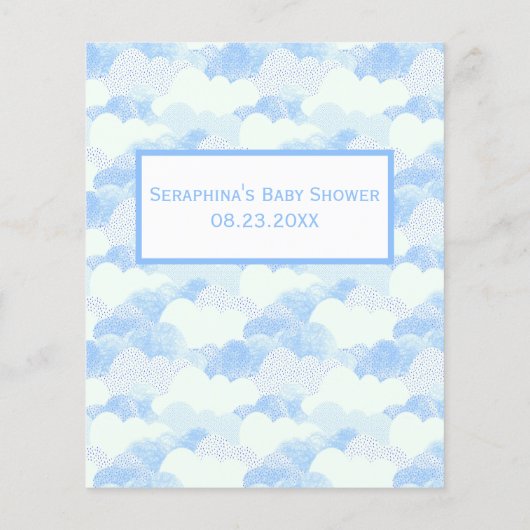 サンシャインクラウドベビーシャワー予測とアドバイス (裏面)