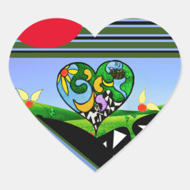 サンシャインクリエイティブ!エプロン ハートシール