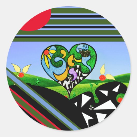 サンシャインクリエイティブ!エプロン ラウンドシール (正面)