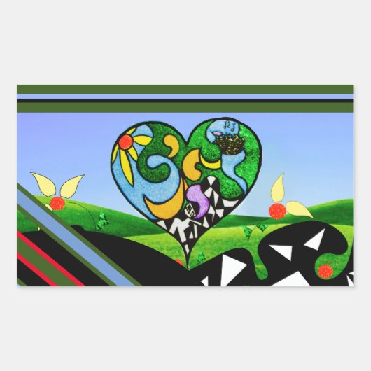 サンシャインクリエイティブ!エプロン 長方形シール (正面)