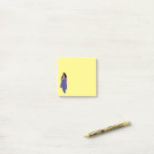 サンシャイングローリー – 手作りブラックデジタルアート ポストイット (デスク上)