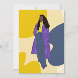 サンシャイングローリー – 手作りユニークブラックアート シーズンカード