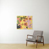 サンシャインサマーガーデン美しい花自然 タペストリー (インサイチュ(横))