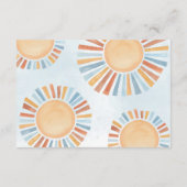 サンシャインサンキューカードレター エンクロージャーカード (裏面)