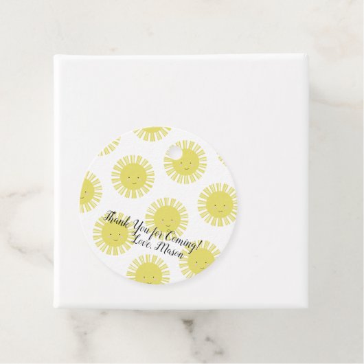 サンシャインサンパーティー誕生日 フェイバータグ (インサイチュ)