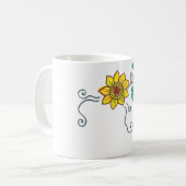 サンシャインサンフラワーマグ コーヒーマグカップ (正面左)