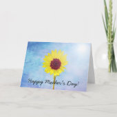 サンシャインサンフラワーマザーズデイカード カード (正面)