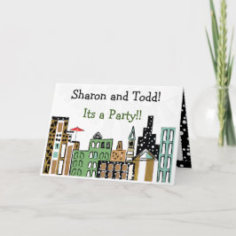 サンシャインザシティ招待状 サンキューカード