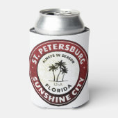サンシャインシティフロリダのサンクトペテルブルク 缶クーラー (缶正面)