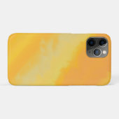 サンシャインシトラスゴールドの水彩画  Case-Mate iPhoneケース (裏面(横))