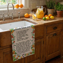 サンシャインシトラスパンチ キッチンタオル