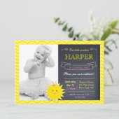 サンシャインシャルボードバースデーパーティ招待状 招待状 (スタンド正面)