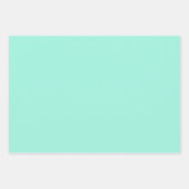 サンシャインシャーベット – ピンク、ミント、イエロー ラッピングペーパーシート (正面2)