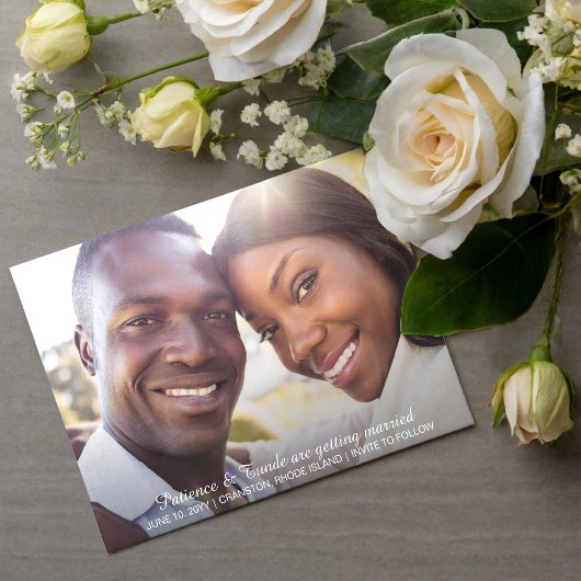 サンシャインジョイ写真結婚式デートを保存 招待状