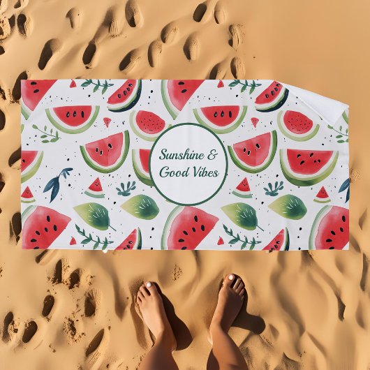 サンシャインスイカタオル ビーチタオル