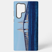 サンシャインスカイウェイブリッジサムスン電話ケース SAMSUNG GALAXYケース (裏面)