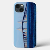 サンシャインスカイウェイブリッジiPhoneケース Case-Mate iPhoneケース (裏面)