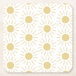 サンシャインスクエアコースター スクエアペーパーコースター