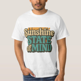 サンシャインステートTシャツ、レトロビーチバケーションシャツ Tシャツ