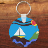 サンシャインセーラー鍵 キーホルダー (正面)