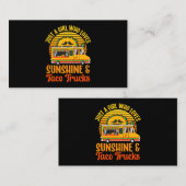 サンシャインタコトラックを愛する女の子だけの女性R 名刺 (正面/裏面)