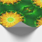 サンシャインダリア….. ラッピングペーパー (角)