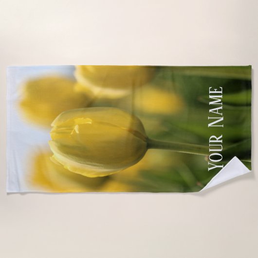 サンシャインチューリップ ビーチタオル (正面)