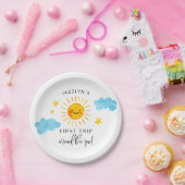 サンシャインテーマ1st誕生日パーティー ペーパープレート (パーティー)