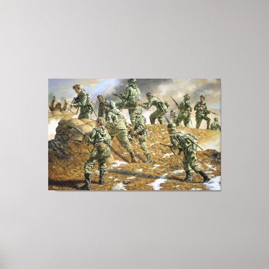 サンシャインディビジョンin韓国by Rick Reevesプリント キャンバスプリント (正面)