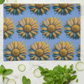 サンシャインデイジーソフト キッチンタオル (折り畳み)