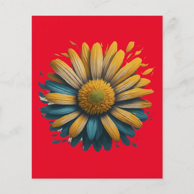 サンシャインデイジー紙シート (正面)