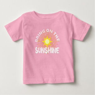 サンシャインデザインをもたらす – ベビー素晴らしジャージーT- ベビーTシャツ
