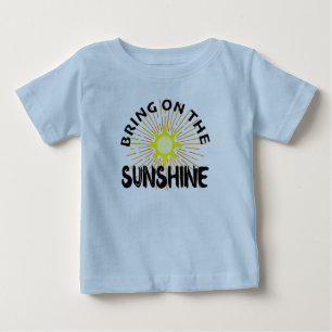 サンシャインデザインをもたらす – ベビー素晴らしジャージーT- ベビーTシャツ