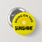 サンシャインデザインを持って来る – 丸いボタン 缶バッジ (正面&裏面)