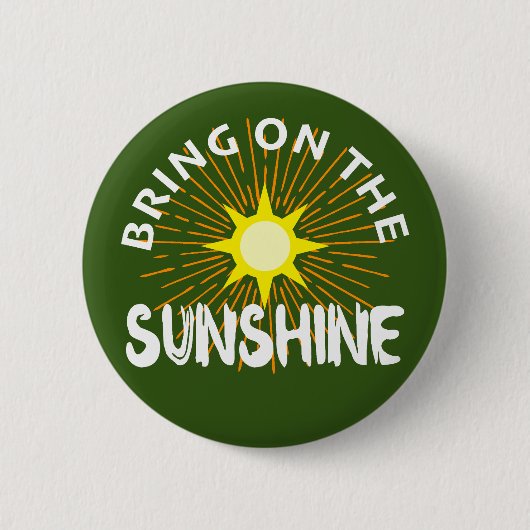 サンシャインデザインを持って来る – 丸いボタン 缶バッジ (正面)