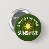 サンシャインデザインを持って来る – 丸いボタン 缶バッジ (正面&裏面)