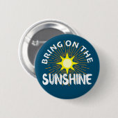 サンシャインデザインを持って来る – 丸いボタン 缶バッジ (正面&裏面)