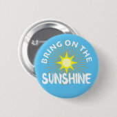 サンシャインデザインを持って来る – 丸いボタン 缶バッジ (正面&裏面)