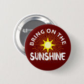 サンシャインデザインを持って来る – 丸いボタン 缶バッジ (正面&裏面)