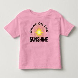 サンシャインデザインを持って来る – 幼児ジャージ素晴らしー トドラーTシャツ