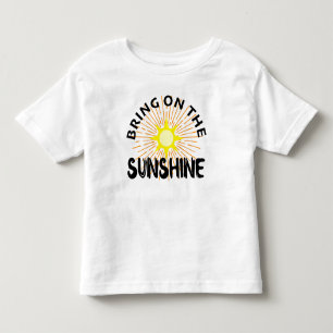 サンシャインデザインを持って来る – 幼児ジャージ素晴らしー トドラーTシャツ