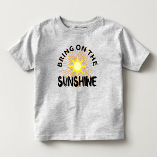 サンシャインデザインを持って来る – 幼児ジャージ素晴らしー トドラーTシャツ