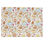 サンシャイントリートお祝いパターン ラージペーパーバッグ (裏面)