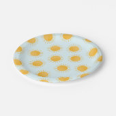 サンシャインドールデイパターン ペーパープレート (アングル)