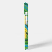 サンシャインハイビスカストロピカルプリント Case-Mate iPhoneケース (裏面 / 左)