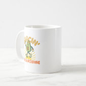 サンシャインハッピーアボカドにグアシン コーヒーマグカップ (正面左)