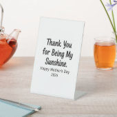 サンシャインハッピーマザーズ・デイをありがとう 台座サイン (インサイチュ)