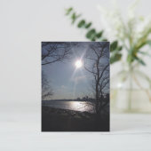 サンシャインハドソンリバーリバーリバーリバーサイドパークニューヨークシティ ポストカード (スタンド正面)