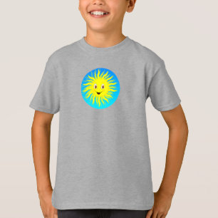 サンシャインハピー顔 Tシャツ